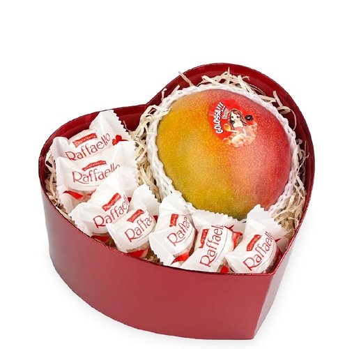 фруктовый набор с конфетами