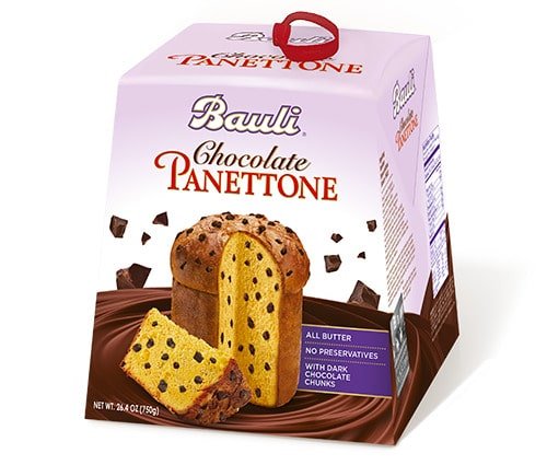 Панеттоне Bauli с кусочками шоколада 750г