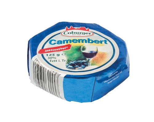 Сыр Камамбер безлактозный 30% Coburger купить