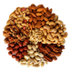 Асорті горіхів (волоські, кешью, фундук, мигдаль) з родзинками 250г