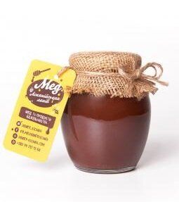 Крем-мед с бельгийским шоколадом и фундуком 470г