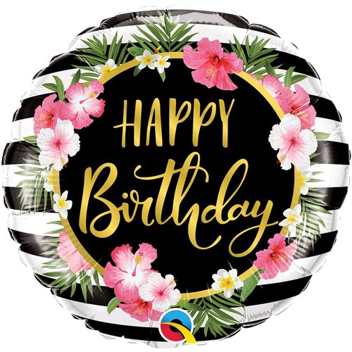 Гелієва кулька Hawaii "Happy Birthday!" 1шт