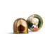 Конфеты Reber Сonstanze Mozart Kugeln с марципаном, фисташковым наполнителем и нугой из фундука 120г 1шт